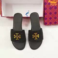 2025 New European and American Big Brand Same Spring Women's Flat Slippers High Version One to One Cross-border Foreign Trade Wholesale