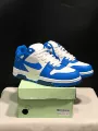 Blue and white