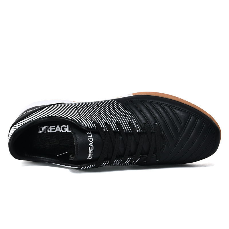 Giày bóng đá nam cổ thấp đinh gãy tập luyện thi đấu size 38-45 — DR07 đinh gãy đen trắng, DR07 đinh gãy vàng đen