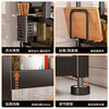 Kitchen Seasoning Storage Rack Household Knife Holder Sticky Board Rack Chopsticks Holder Carbon Steel Kitchen Fit Rack Kitchen Supplies Storage