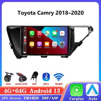 Suitable for Toyota Camry 18-20 Android Large-Screen Car Central Control Navigation Bluetooth Wireless Carplay