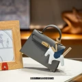 19cm rain cloud gray (gold buckle)
