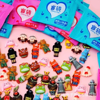 Langlang Mountain Little Monster Blind Bag Cute Resin Cartoon Simulation Toy DIY Accessories Surprise Gift Birthday Gift