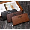 Cross-Border Jeepbuluo Long Men's Wallet with Large Capacity, Multifunctional, Simple Clutch Wallet with Anti-Theft Feature