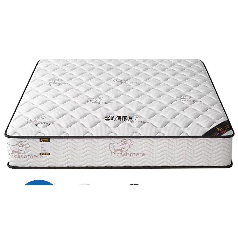 Simmons Mattress Economical 20cm Thick Household Spring Latex Coconut Palm Soft and Hard Dual-Use Silk Flower Whole Mesh Spring-Free