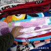 First-Class Inventory Tail Goods Flannel Coral Velvet Blanket Running Around the World Exhibition Gifts Street Stall Wholesale