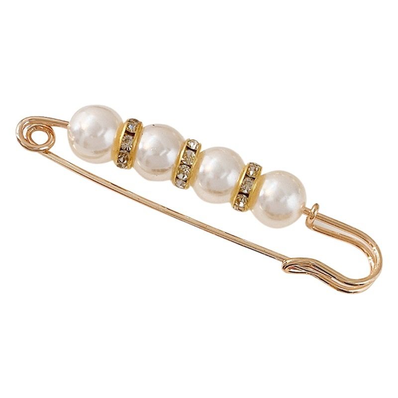 Trouser Waist Tightening Brooch Women's Summer Adjusting Waist Tightening Fixed Clothes Anti-running Buckle Simple Waist Small Size Reduction Pin