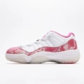 AJ11 Low Top - Pink Snake