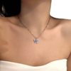 2025 Fresh Summer Cool Double-Layer Butterfly Necklace Accessories Luxury Niche Hot Girl Choker Clavicle Chain Necklace