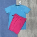 [ice silk quick dry] reflective cursor-nk set blue + rose red