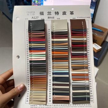 Factory Outlet A127 Leather Artificial Leather# Napa Pattern Auto Leather Furniture Leather 1.6 m Wide Seat Cushion Leather