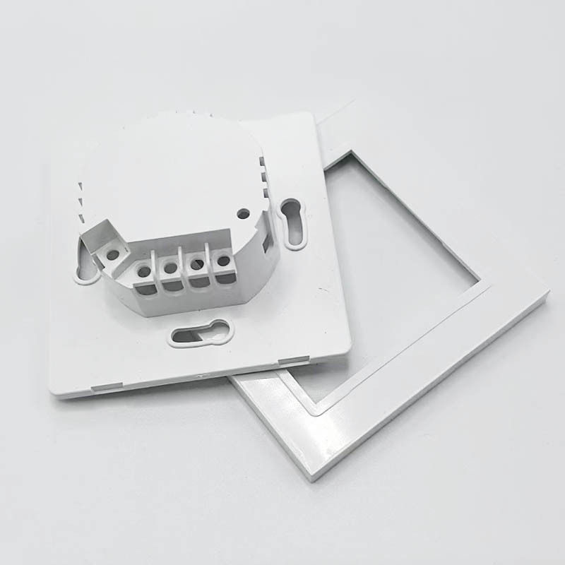 Customized Plastic Smart Thermostat Switch Mobile App Voice Wifi Lcd Touch Screen Boiler Heating Switch
