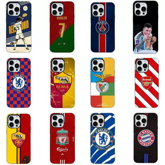 17PROMAX 17 Soccer Style Compatible with iPhone 16 16 Pro Max 11 17AIR 15 17PRO Soft Case