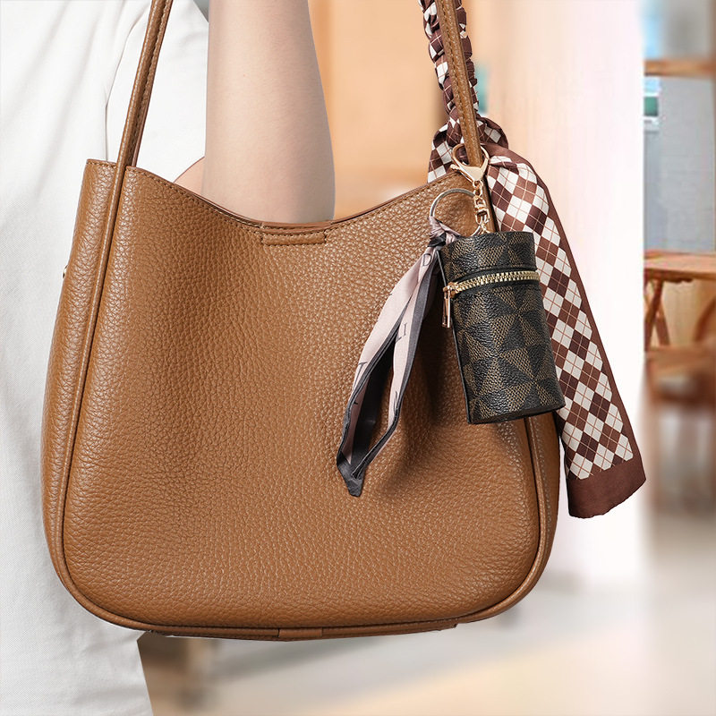 Cross-Border Labelable Coin Purse 2024 New Compact Bag Pendant Headphone Bag Lipstick Bag Mini Key Chain Bag