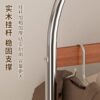 Medieval Style Clothes Hanger Floor-Standing Entrance Hall Clothes Hanger Overnight Clothes Storage Rack Living Room Light Luxury Stainless Steel Coat Rack