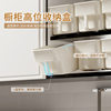 Portable Kitchen High Hanging Cabinet Storage Box with Handle Snacks and Sundries Storage Deep Cabinet High Cabinet