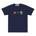 Blue three hearts