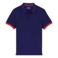 Turtle polo shirt dark blue