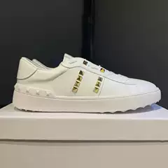 With Source Standard Warren V Home Rivet White Shoes Women's Online Trendy Men's and Women's Couple's Board Shoes Casual All-match sneaker