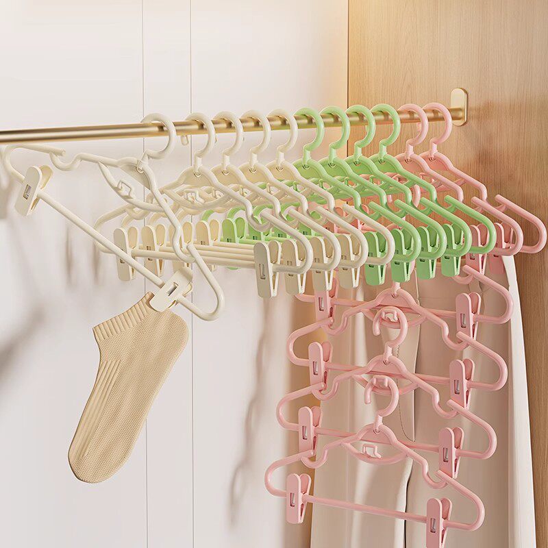 Clothes Hanger for Home Use, Non-Slip Clips for Drying Clothes, Multifunctional Clothes Support, Hanfu Set, Jk Skirt, Mamian Skirt Hanger