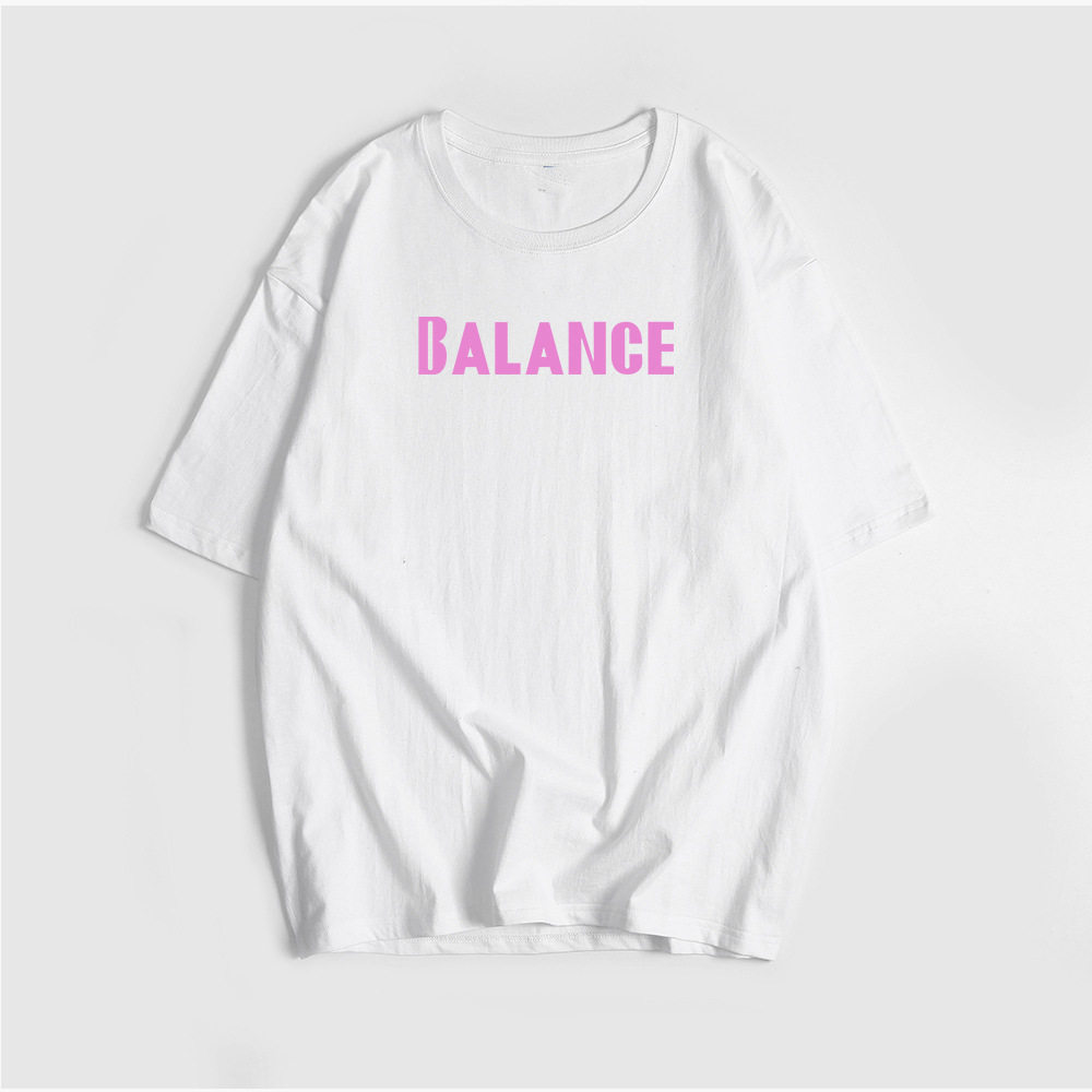 Womens Summer Loose Fit Cotton T Shirt Graphic Print Round Neck Short Sleeve Casual Wear Wholesale Available