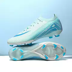 Cross-border Putian Seamless Flying Weaving Messi Football Shoes Men's Low-top Youth Spike Broken Nail Training sneaker Wholesale