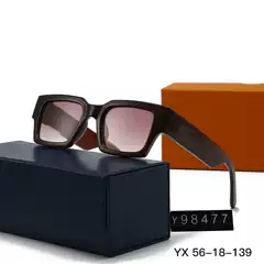 New L family square sunglasses fashion tide men and women with personality anti ultraviolet sunglasses foreign trade cross-border glasses