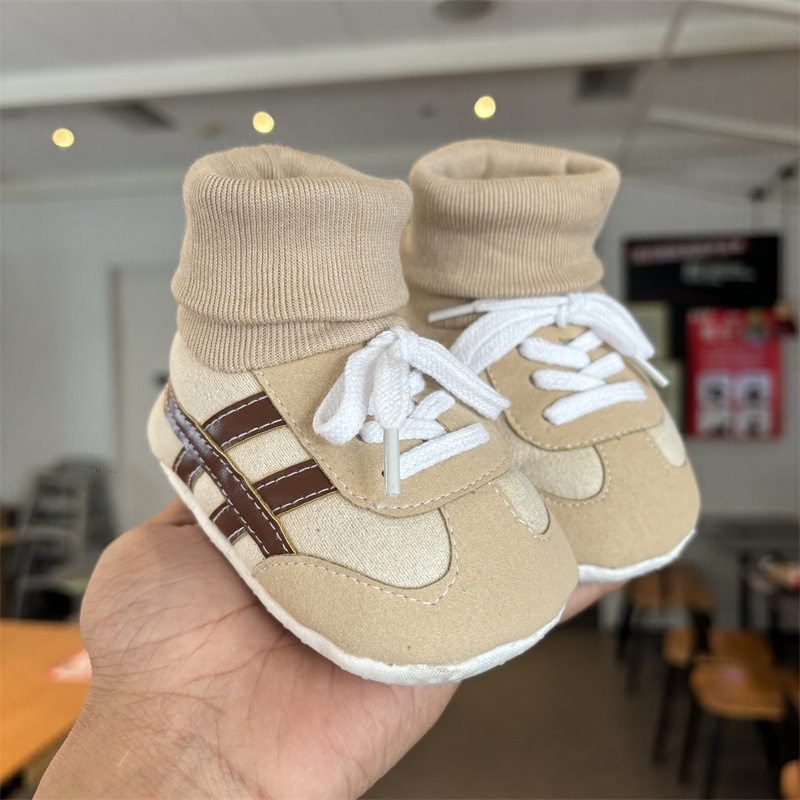 Baby Shoes 0-3-12 Months to 1 Year Old Pre-Step Shoes Spring, Autumn and Winter Soft-Soled Shoes for Male and Female Babies