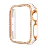 Подходит для Apple watch 8-го поколения, корпус Apple Watch7se с гальваническим двухцветным однорядным бриллиантом 41ШТ, полый s9