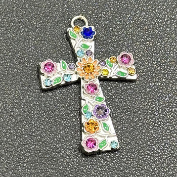 European and American Cross-Border Sweet and Cool Style Women's Necklace Niche Design Light Luxury Retro Personality Clavicle Chain Cross Necklace