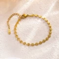 7731 disc pattern bracelet