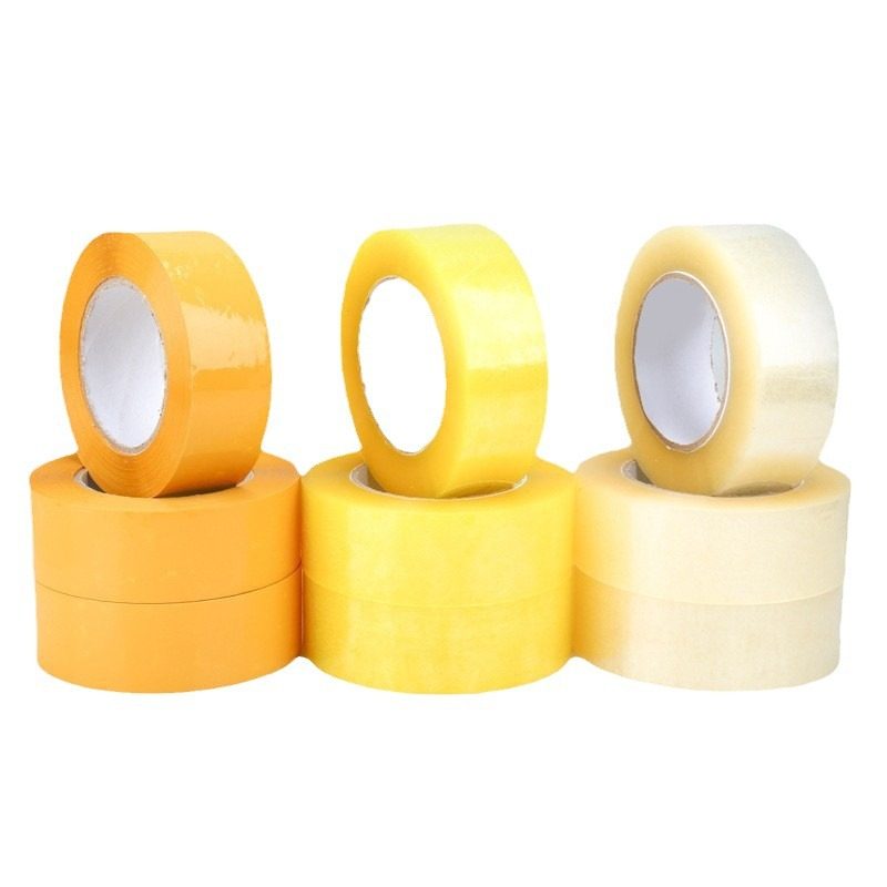Large Quantity of Wide Adhesive Tape Wholesale Transparent Tape Large Roll Full Box Sealing Tape Yellow Tape Express Packaging Tape Packaging
