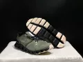 On-olive green gray green