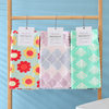 New Coral Fleece Printed Kitchen Cloth Wipe Hand Towel Thickened Absorbent Dishwashing Cloth Cute Household Small Towel for Hair