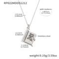 RP022 Steel Necklace - German Mom Edition