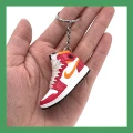 1 Aoyun White and Red (single key chain)