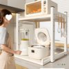 Kitchen Microwave Oven Storage Rack Multi-Functional Rice Cooker Oven Special Countertop Appliance Pull-Out Storage Rack