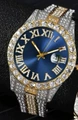 Single gold blue surface