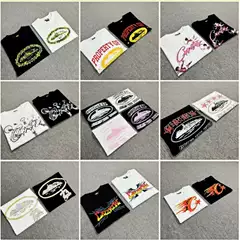 Foreign Trade Wholesale Cro Alcatraz Basic Series Short-Sleeve Phantom Letter Logo Printed T-Shirt for Summer Couples