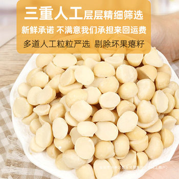 Macadamia Nuts Salt and Pepper Cream Original Mustard Salted Egg Yolk 500g Cocoa Crispy Baking Ingredients Nuts for Pregnant Women