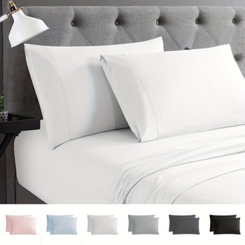 American Imitation Silk Pillowcase Amazon Pillowcase Export Imitation Silk Satin Pillowcase Pure Color Cross-Border