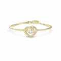 Water drop single diamond gold bracelet
