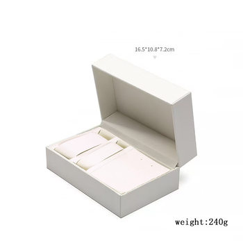 Cross-border high-end watch gift box flip leather watch box jewelry box five-piece watch box