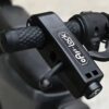 Universal Motorcycle Lock, Throttle Lock, Scooter Anti-Theft Horn Lock, Electric Vehicle Brake Lock, Portable Three-Hole Handlebar Lock