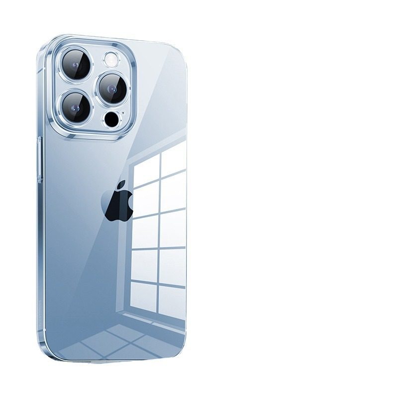 Suitable for Apple 15Promax Mobile Phone Case Iphone14 Transparent 16 Soft Shell 13 Anti-Fall 17 Space Shell Does Not Turn Yellow