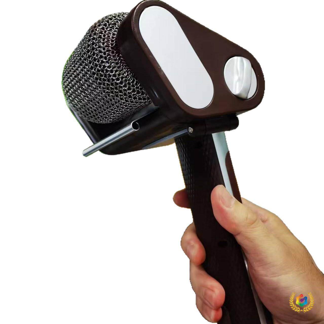 Cross-Border New Product Barbecue Cleaning Brush Bristle-Free Spinning Grill Brush Brushless Rotation