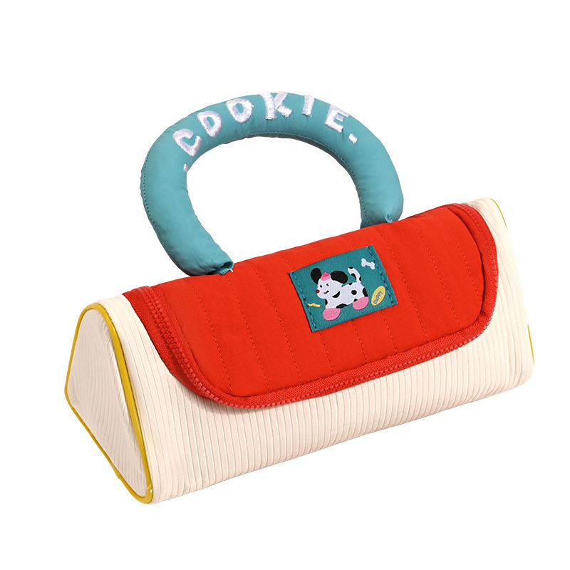 New Cute Puppy Souvenir Pencil Case, High-Looking and Large-Capacity Pencil Case for Primary School Students, Student Back-To-School Gift