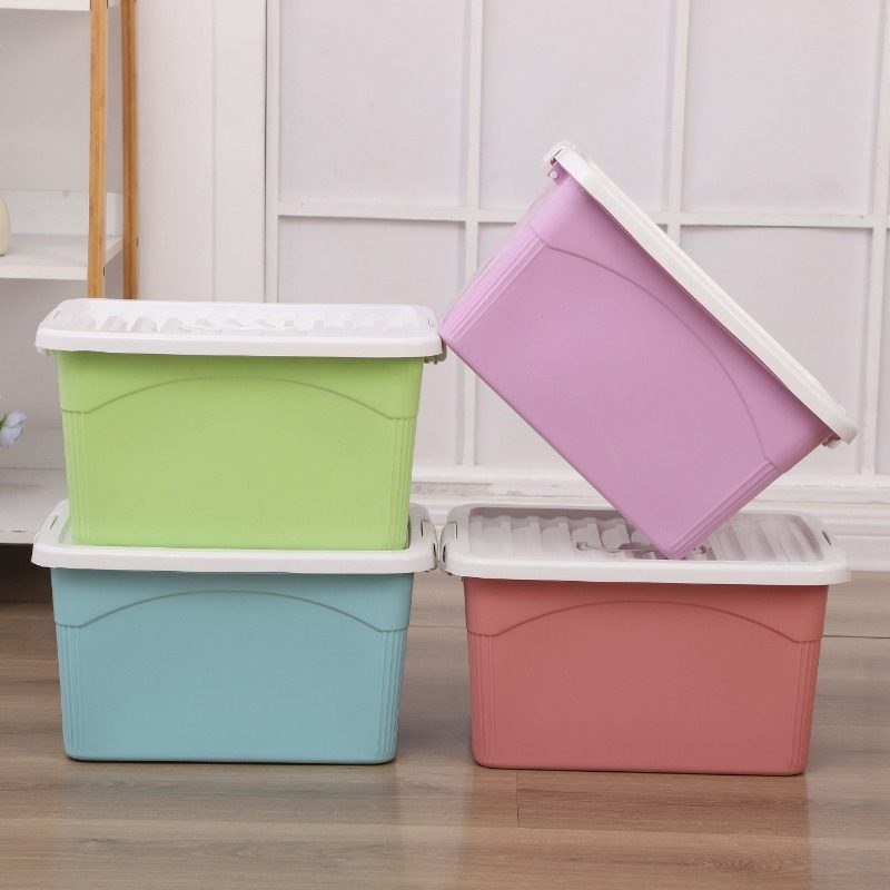 Little Yellow Duck Storage Box with Lid, Portable, Multi-Purpose, Strawberry Bear Children's Toy, Living Room Storage and Organization Box