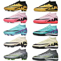 Football shoes high and low side men's and women's tf broken nails ag long nails primary and secondary school students children boys artificial grass competition training