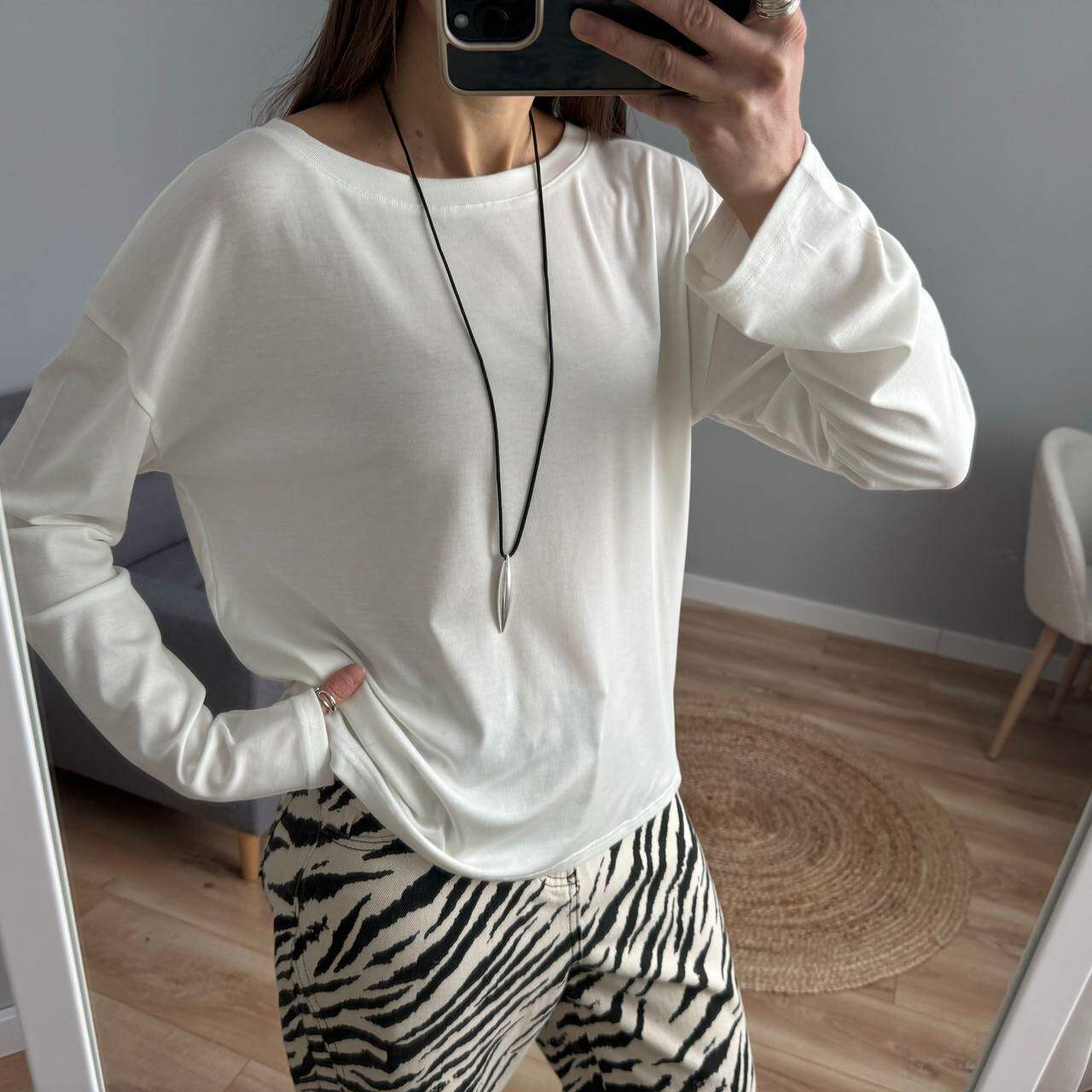 Womens Sheer Off Shoulder Long Sleeve T Shirt Soft and Sexy Lyocell Fabric Trendy Casual Wear Wholesale Available